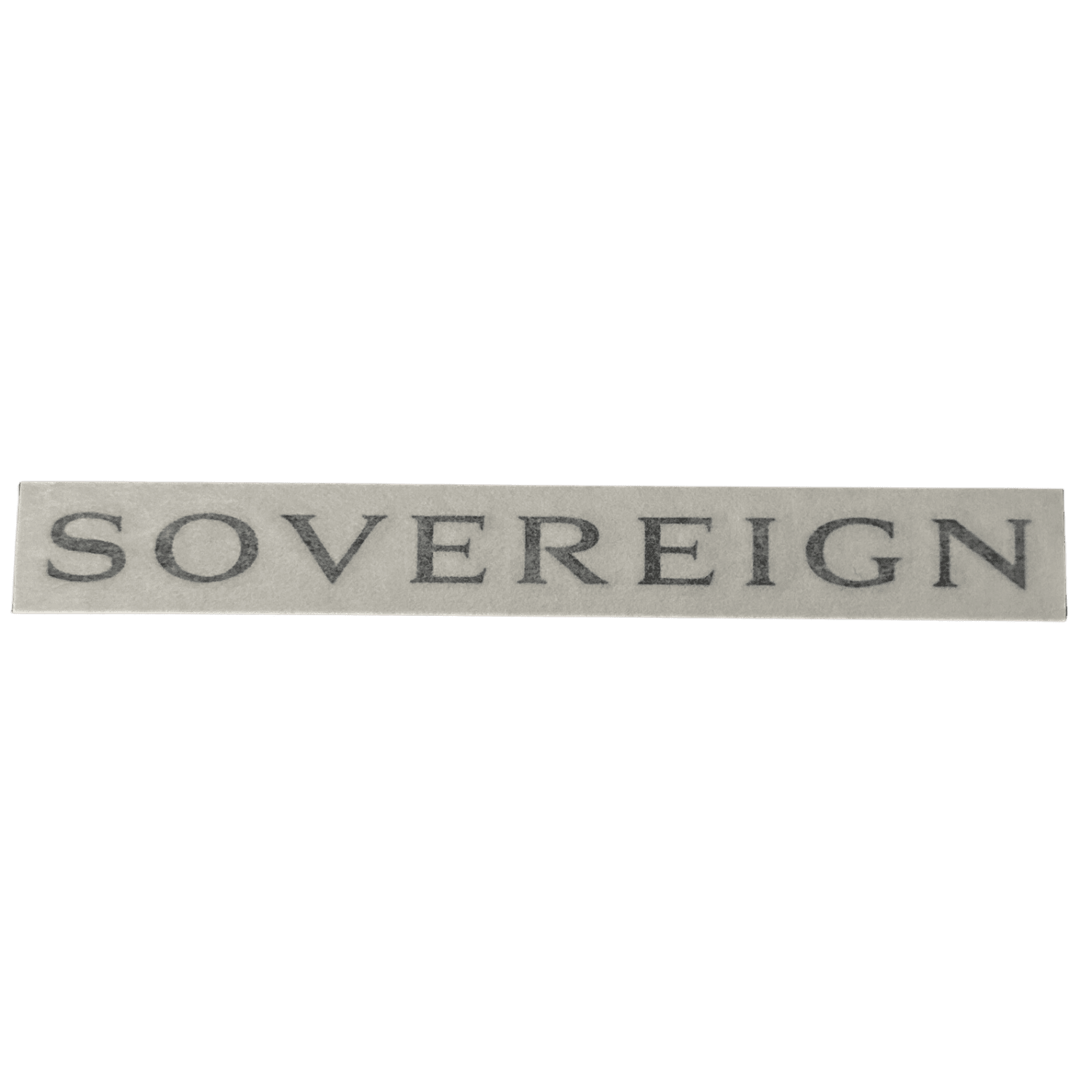 sovereign vinyl sticker black