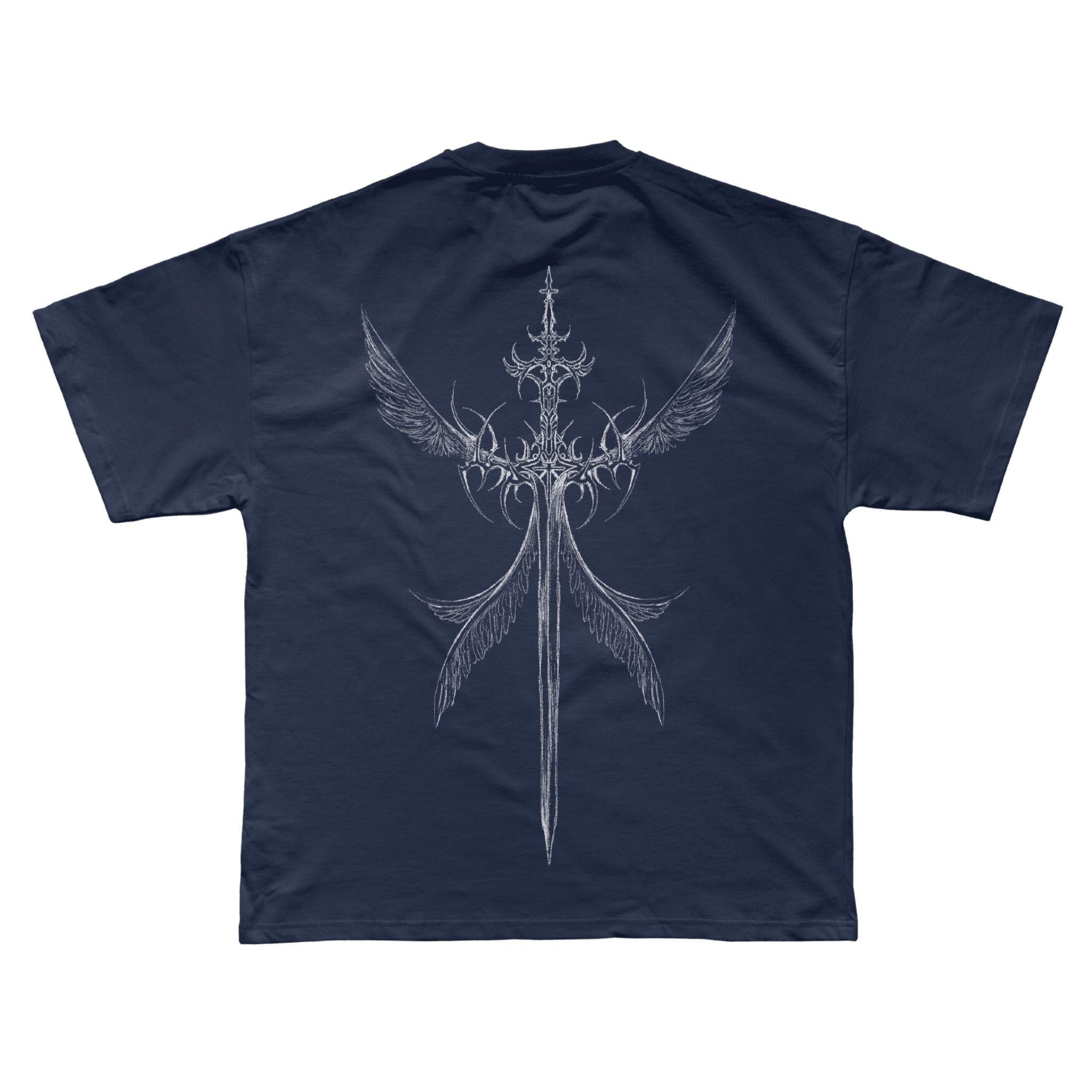 sovereign lifestyle sword tee navy
