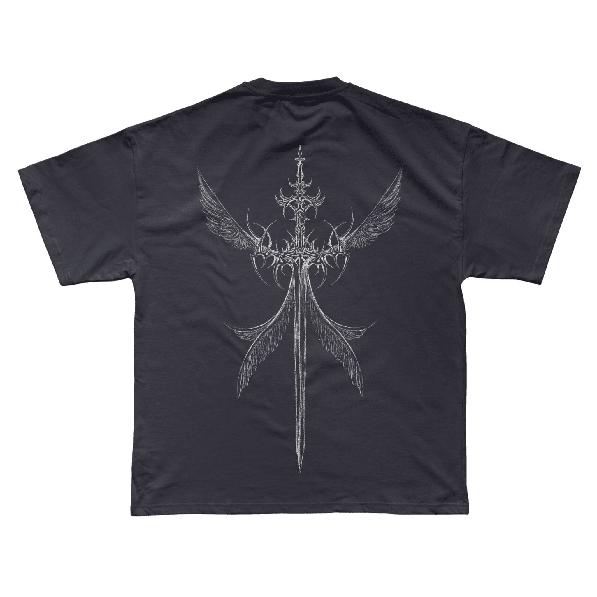 sovereign lifestyle sword tee charcoal 
