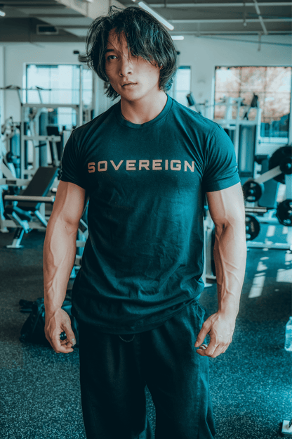 sovereign lifestyle, sovereign, sovereign shirt, gym brand, gym clothing brand, cool gym shirt, black gym shirt, shirt for gym, gym tees, 